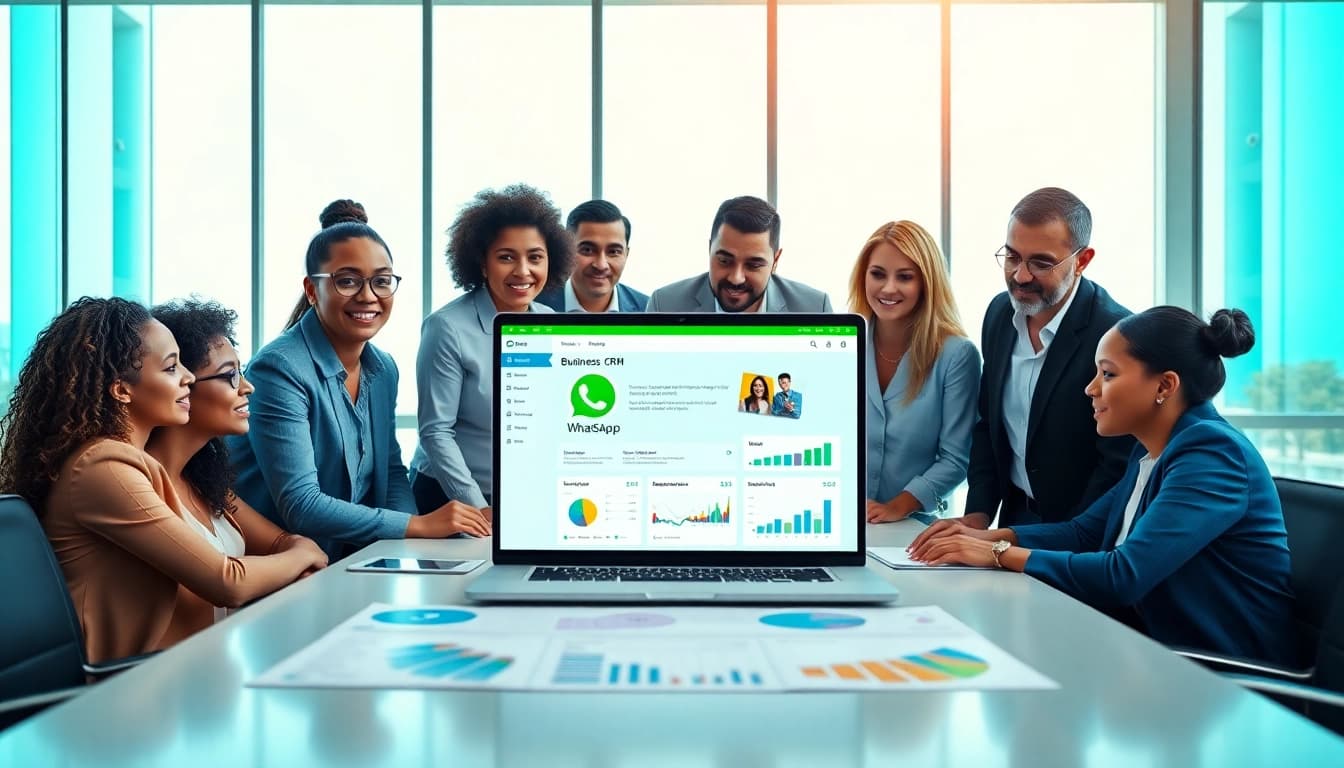 Enhance customer engagement with WhatsApp Business CRM through team collaboration.