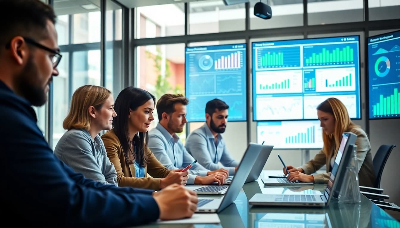 Analyze competitive intelligence faqs in a collaborative business setting with diverse professionals.