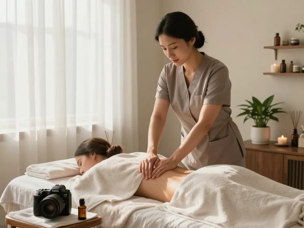 Experience a relaxing 천안스웨디시 massage in serene spa treatment.