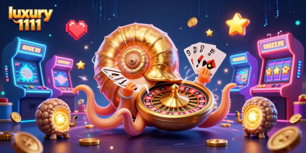 Menangkan jackpot di luxury 1111 dengan penampilan menarik dari nautilus dan mesin permainan yang berkilau.