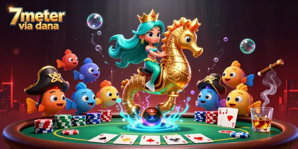 Win big at 7meter via dana with this vibrant, detailed casino scene featuring exciting gameplay.