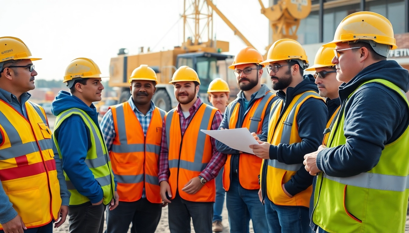 Enhancing construction site safety training with hands-on seminars for workers.