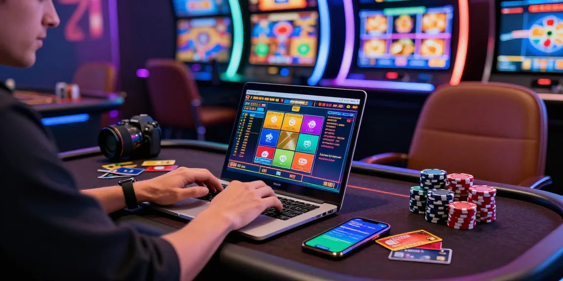 Exciting scene at a credit card casino highlighting player engagement on https://alsbury.co.uk/ with vibrant gaming elements.