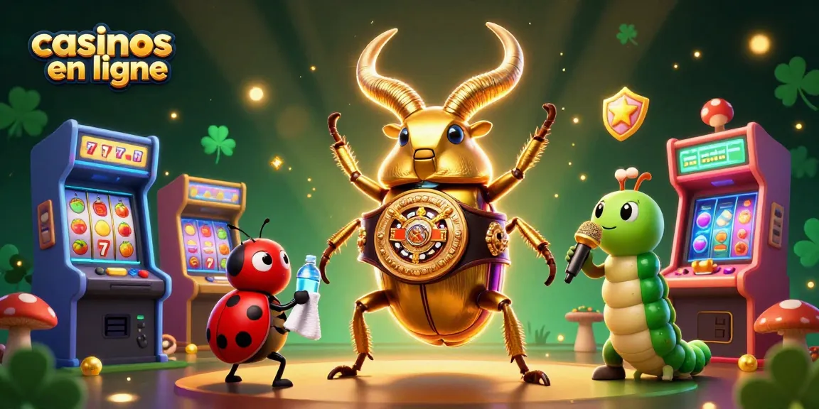 Vivez l'excitation des casinos en ligne avec cette illustration 3D captivante.