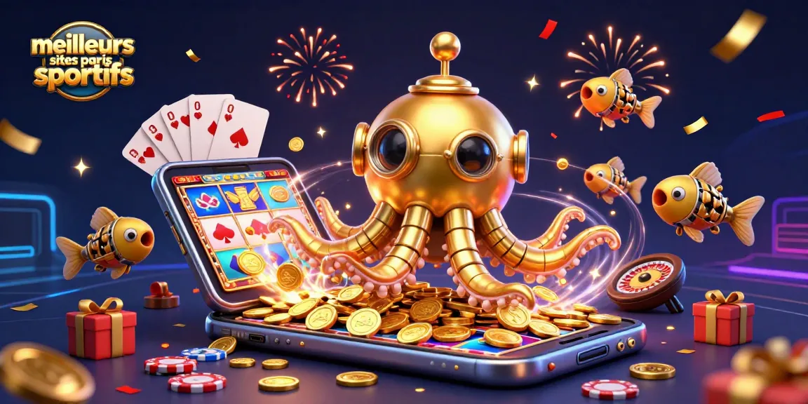 Visualisez les meilleurs sites paris sportifs avec un kraken et des éléments de jeu captivants.