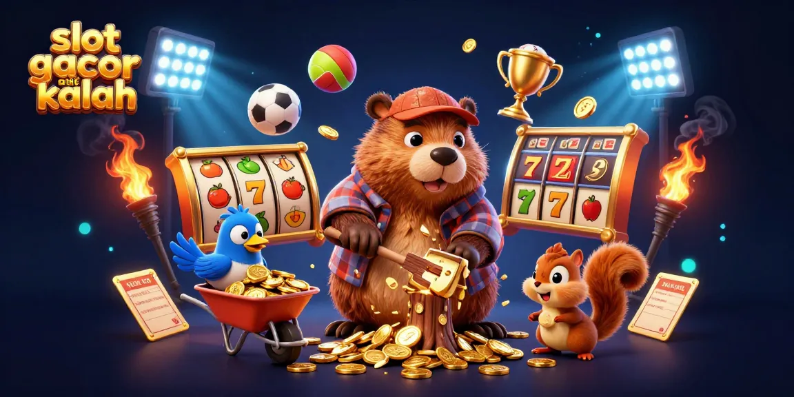 Engage in winning strategies with slot gacor anti kalah illustrated through a vibrant casino scene.