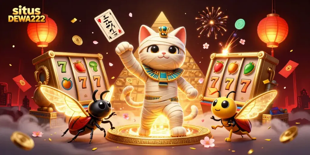 Engage with situs DEWA222's vibrant gaming world, exploring slots with thrilling characters and rich visuals.