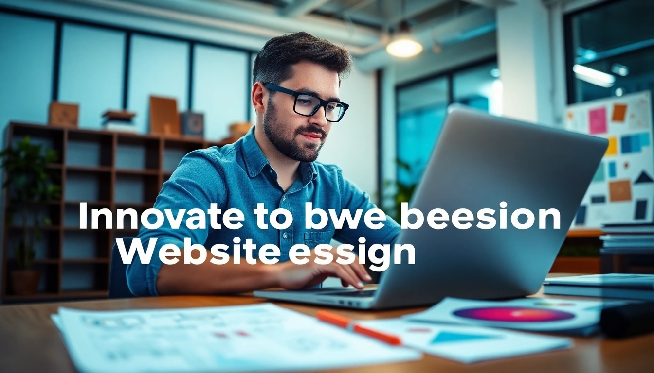 Showcasing skilled Website Designers Hereford creating dynamic website layouts in a modern workspace.