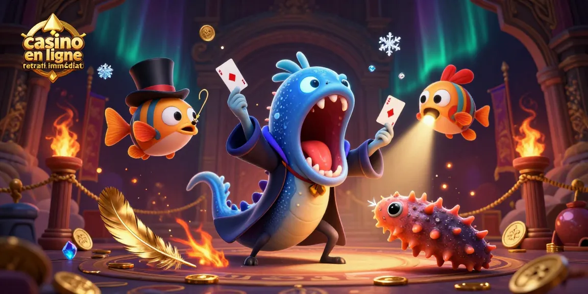 Profitez des jeux de casino en ligne avec retrait immédiat ; Évasion magique sous-marine.