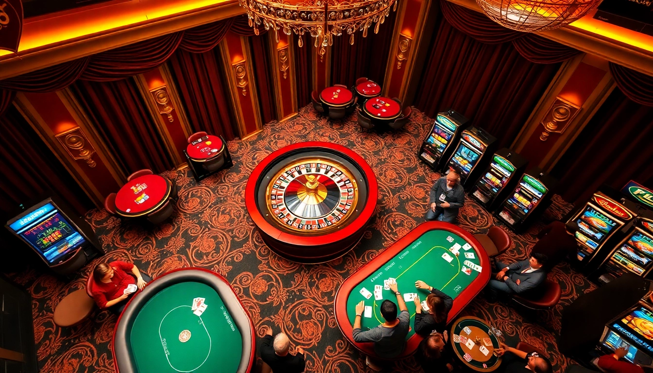 Experience thrilling gameplay at FLY88 with vibrant casino tables and exciting slots.