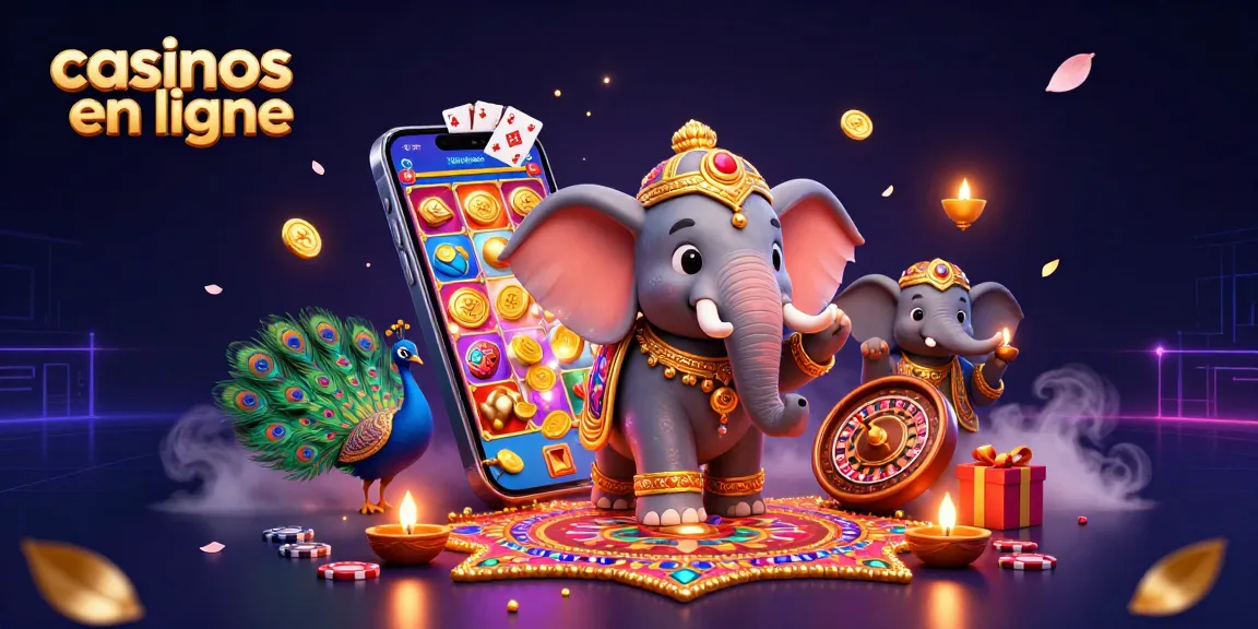 Découvrez les casinos en ligne avec d'exceptionnelles illustrations de jeux et ambiance festive