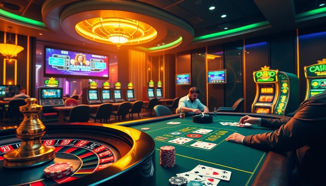 Découvrez l'excitation du meilleur casino en ligne 2026 avec du poker à enjeux élevés et des jeux de roulette vibrants.