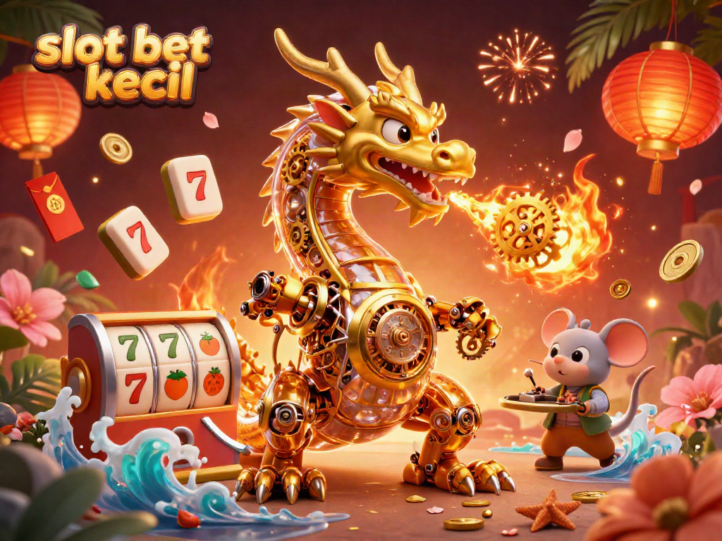 Spin the reels with slot bet kecil amid vibrant festivities in this captivating casino scene.