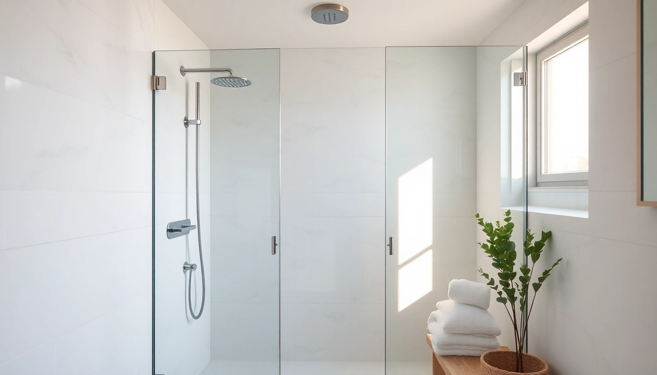 Experience elegant showers Australia with a luxurious bathroom showcasing modern fixtures and soothing colors.