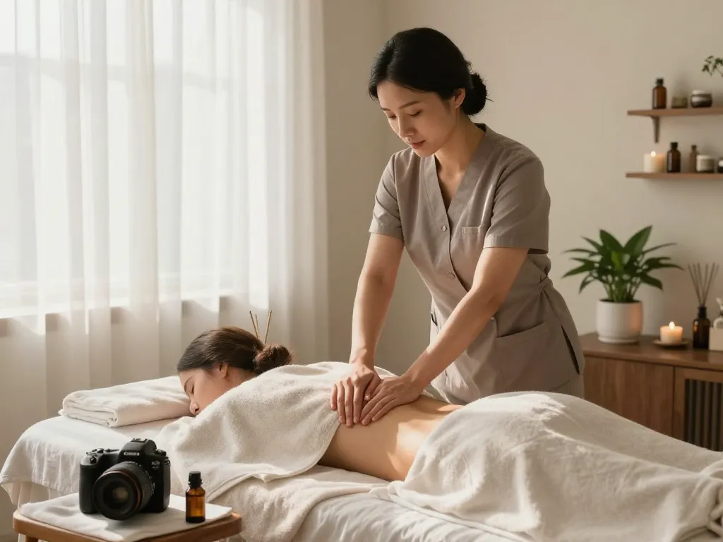Experience a relaxing 천안스웨디시 massage in serene spa treatment.