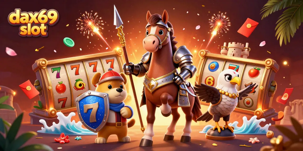 Permainan slot dax69 slot menawarkan kesempatan menang besar dengan simbol keberuntungan yang berkilau.