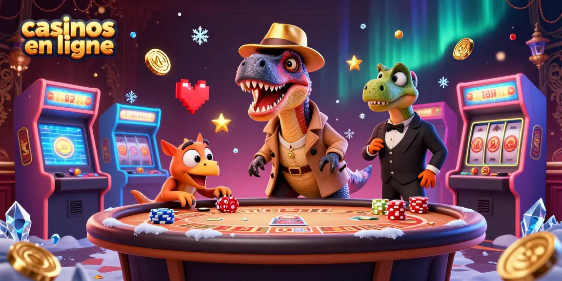 Jouez sur des casinos en ligne captivants avec des personnages de jeux de casino dynamiques.