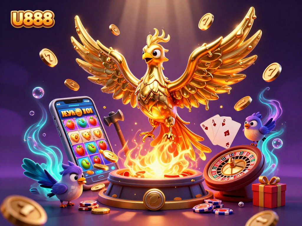 Engage with U888's vibrant world of winning slots and casino excitement.