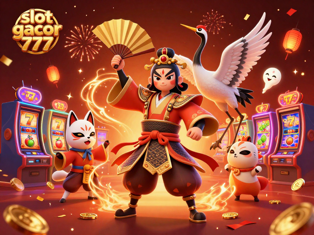 Engage with the vibrant world of slot gacor 777 where cartoon characters and exciting slot elements come alive.
