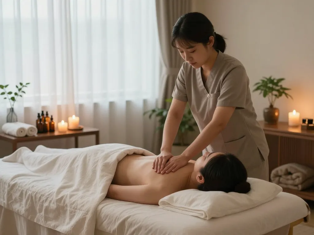 평화로운 웰니스 환경에서 전문 삼산동마사지를 통해 이완을 경험하세요.