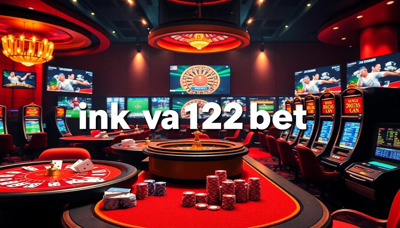 Experience the excitement of online gaming with ink vao 12bet, showcasing vibrant casino visuals and thrilling betting action.