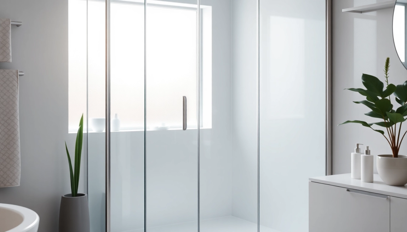 Genießen Sie die sonni Duschkabine in einem modernen Badezimmer mit eleganter Glasabtrennung.