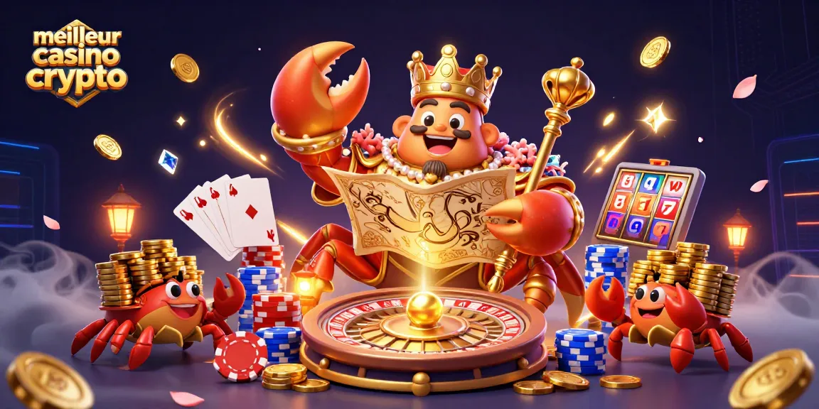 Gagnez avec le meilleur casino crypto et découvrez des trésors numériques animés.