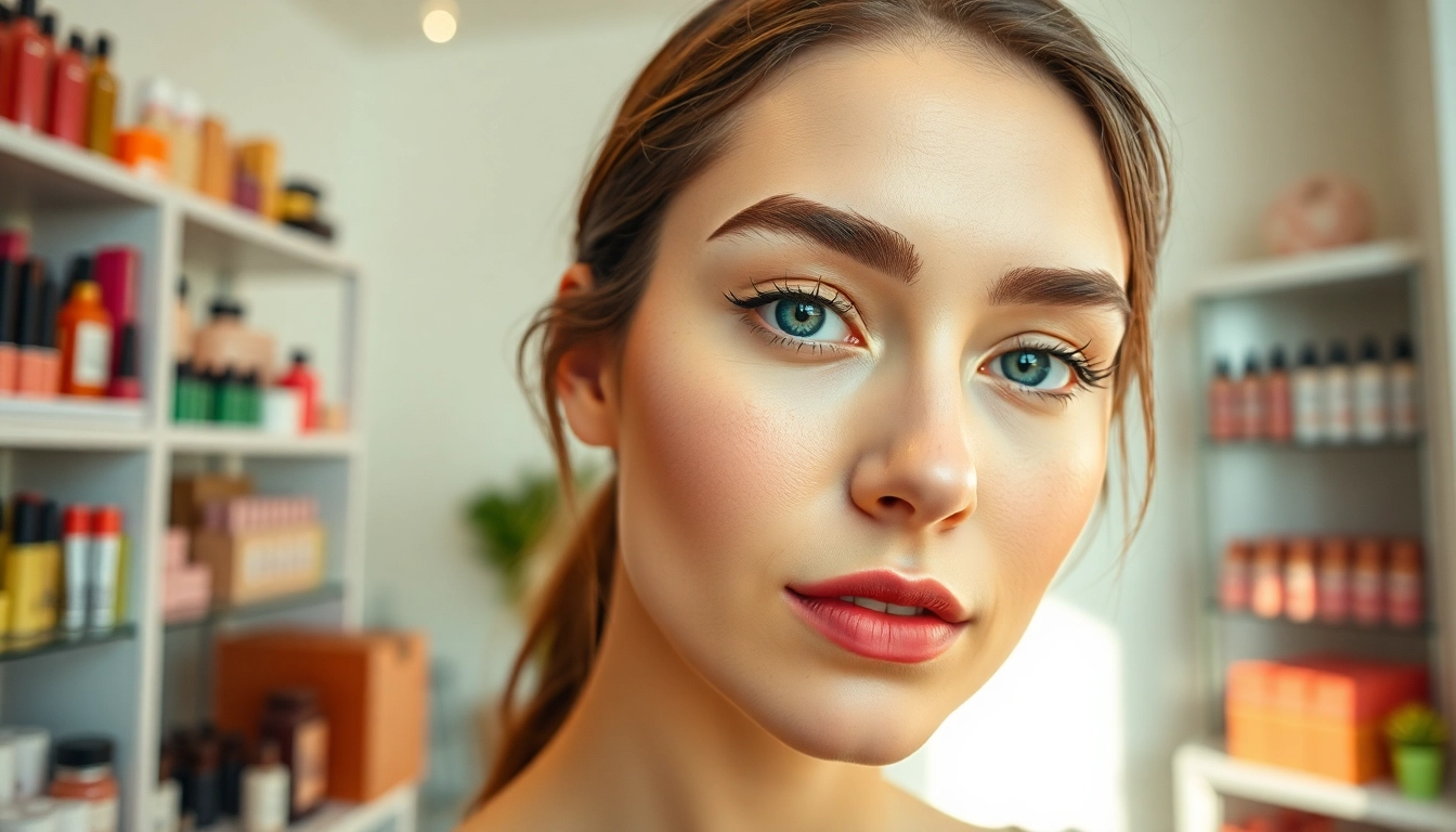 Enhance your pencil eyebrows with expert application showcased by a beauty model.