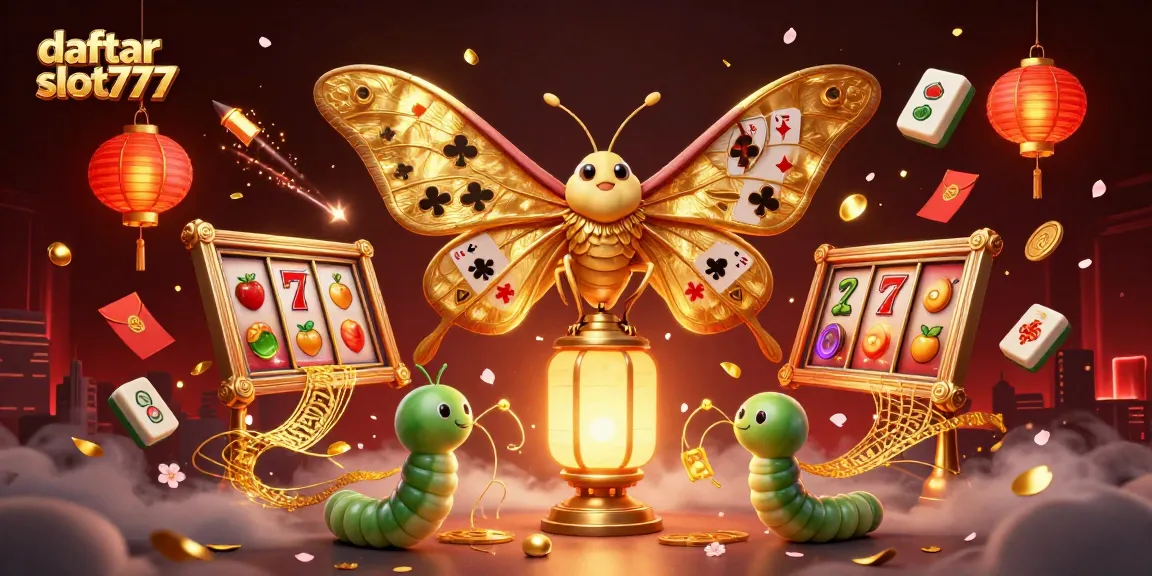 Engage in thrilling adventures with daftar slot777, featuring vivid slot machine scenes and enchanting characters.