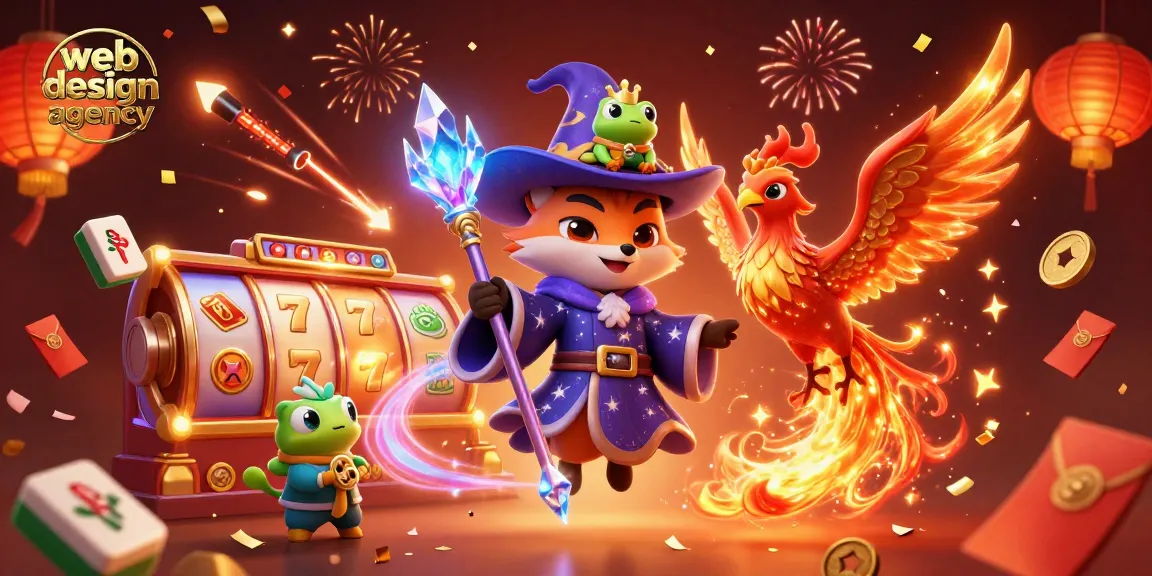 Engage with a thrilling web design agency as they unveil a magical casino adventure.