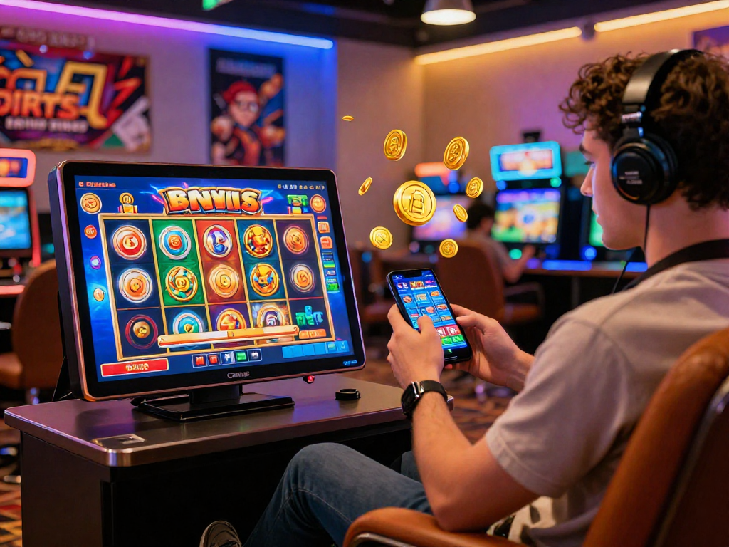 Exciting online gaming experience showcasing new slot sites in the UK with engaging bonus buy slot game interface.