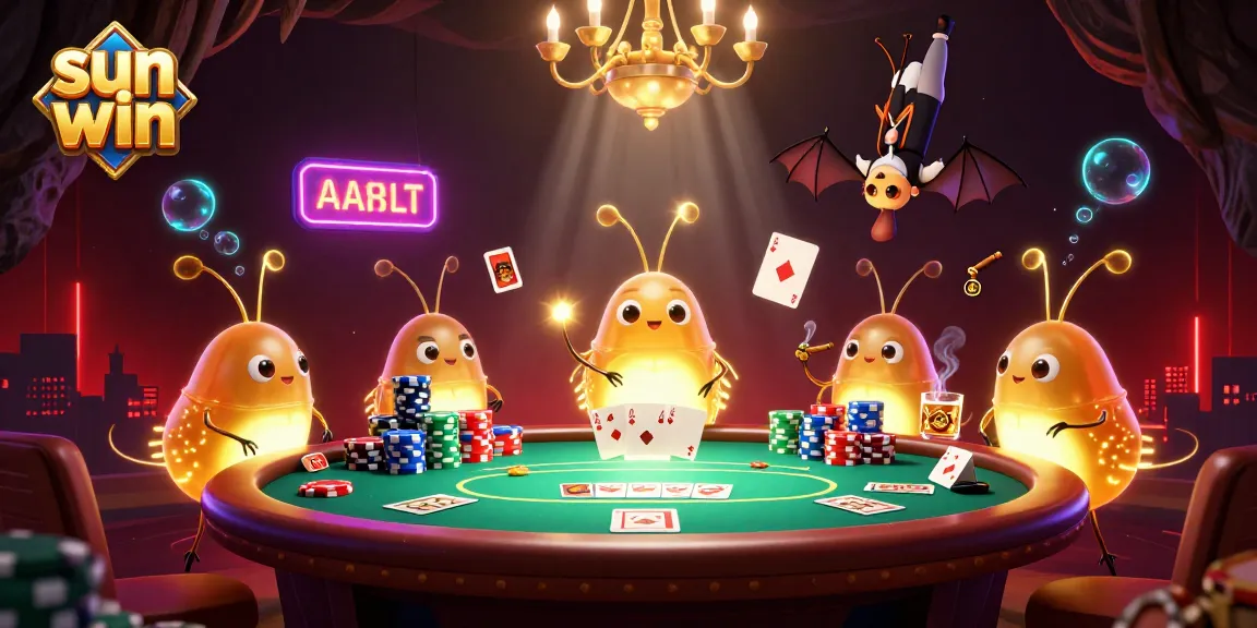 Experience thrilling casino action with sun win as glowworms illuminate a vibrant gaming cave.
