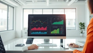 신용카드 현금화 방법과 관련된 금융 컨설턴트의 업무 공간을 보여줍니다.