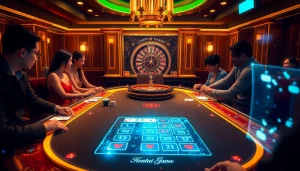 Players enjoy a thrilling poker game while exploring a captivating hentai game interface.