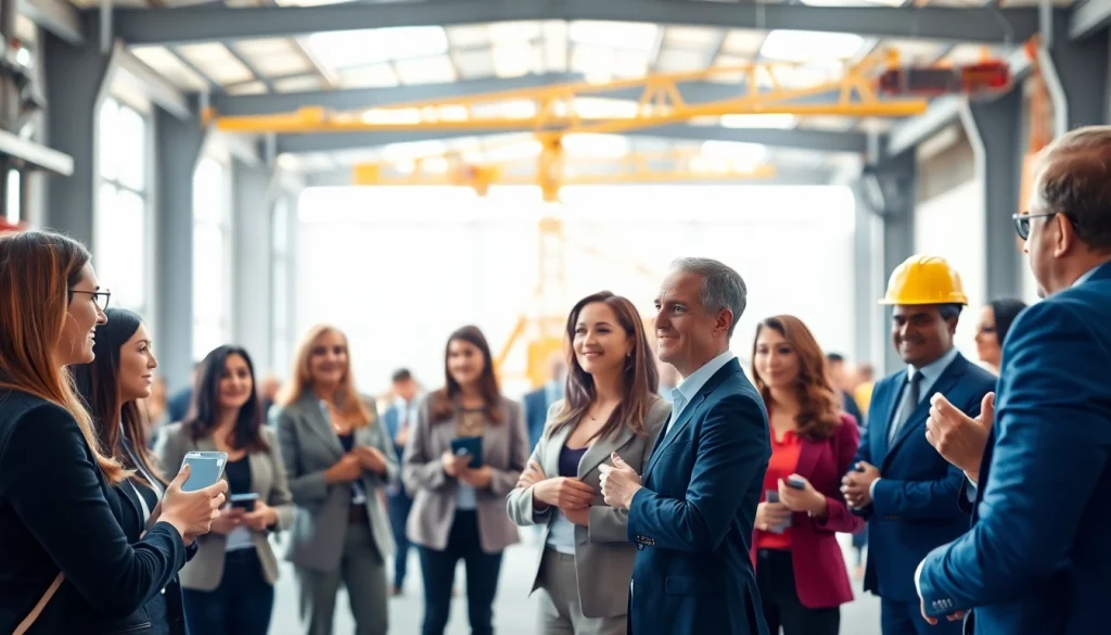 Engage in construction networking events with industry professionals sharing insights.