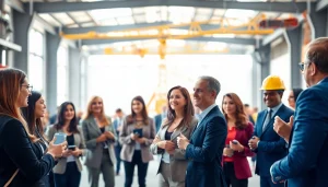 Engage in construction networking events with industry professionals sharing insights.