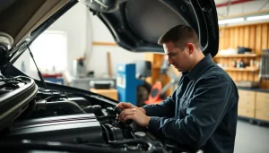 Explore options for extended warranty after factory warranty expires with a mechanic examining a vehicle.