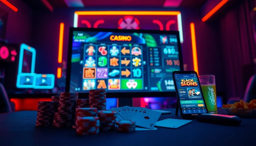 Mengulas slot deposit 1k dengan permainan slot online dan suasana kasino yang energik.