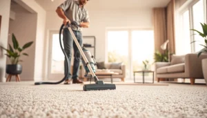 Enhance your home with exciting carpet cleaning specials in a professional cleaning scene.