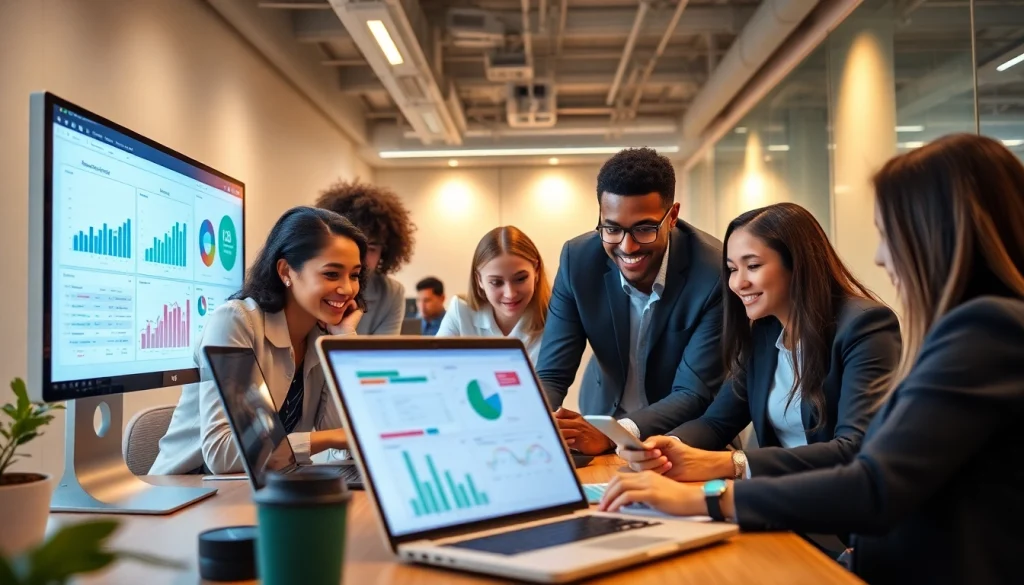 现代办公环境，来自各行各业的专业人士使用 WPS Office 工具，体现生产力与创新。