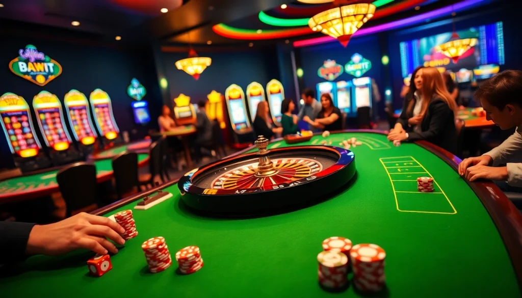 Vivez un gameplay palpitant au casino en ligne Français avec des tables vibrantes et des joueurs engagés.