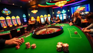 Vivez un gameplay palpitant au casino en ligne Français avec des tables vibrantes et des joueurs engagés.