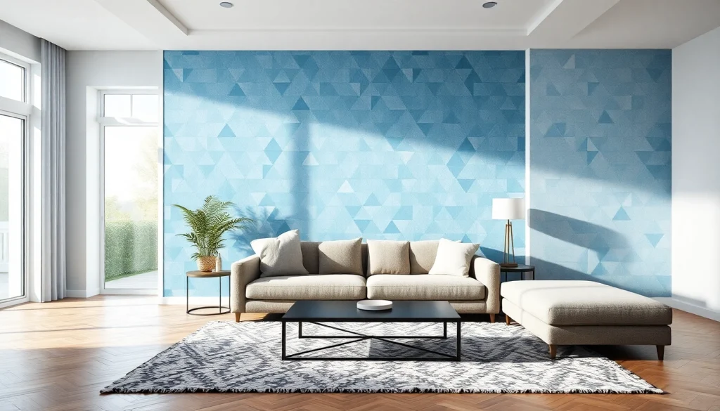 Transform your space with stunning accent walls that blend style and comfort in a modern setting.