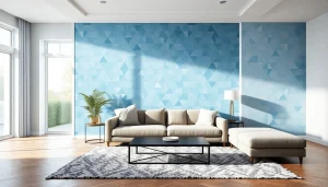 Transform your space with stunning accent walls that blend style and comfort in a modern setting.