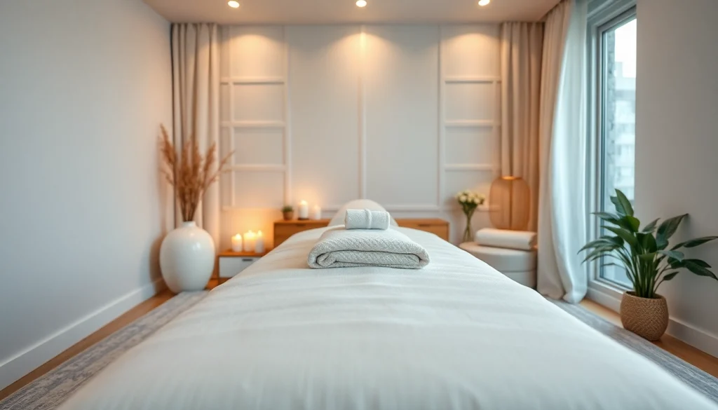 수원출장마사지의 매력적인 분위기: 편안한 마사지 환경과 진정 요소를 보여주는 설정