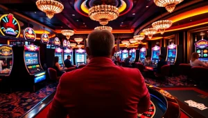 Engagez-vous dans une action palpitante de casino en ligne français à une table de jeu luxueuse.