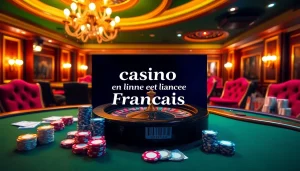 Découvrez l'excitation du casino en ligne français avec des tables de casino vibrantes et des éléments de jeu immersifs.